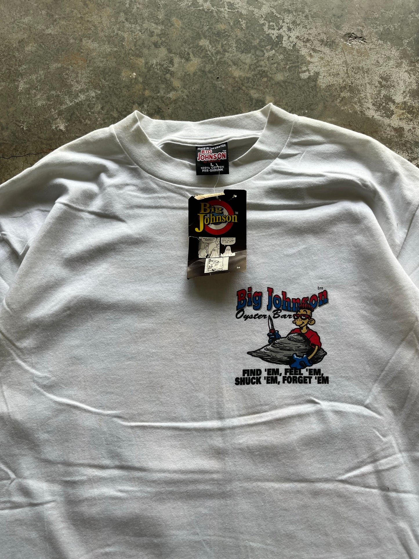 Dead Stock Big Johnson Oyster Bar Tee