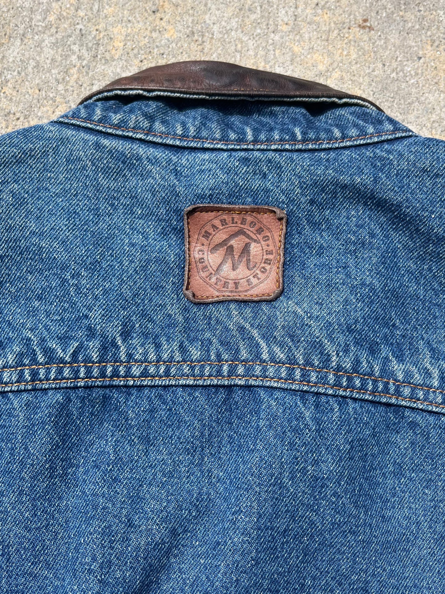 90's Marlboro Jean Jacket