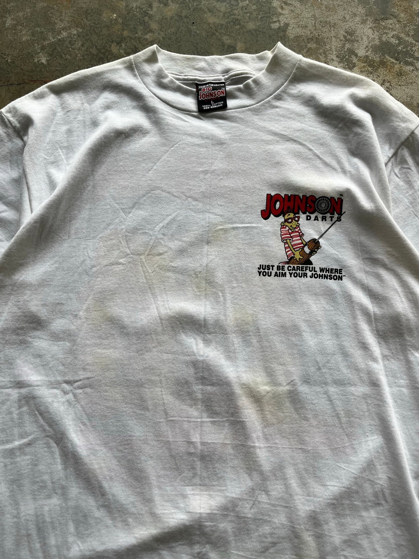Dead Stock Big Johnson Dart Tee