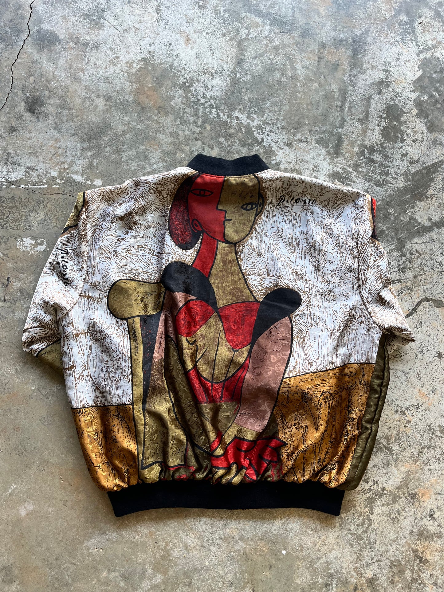 90's Picasso Bomber Jacket