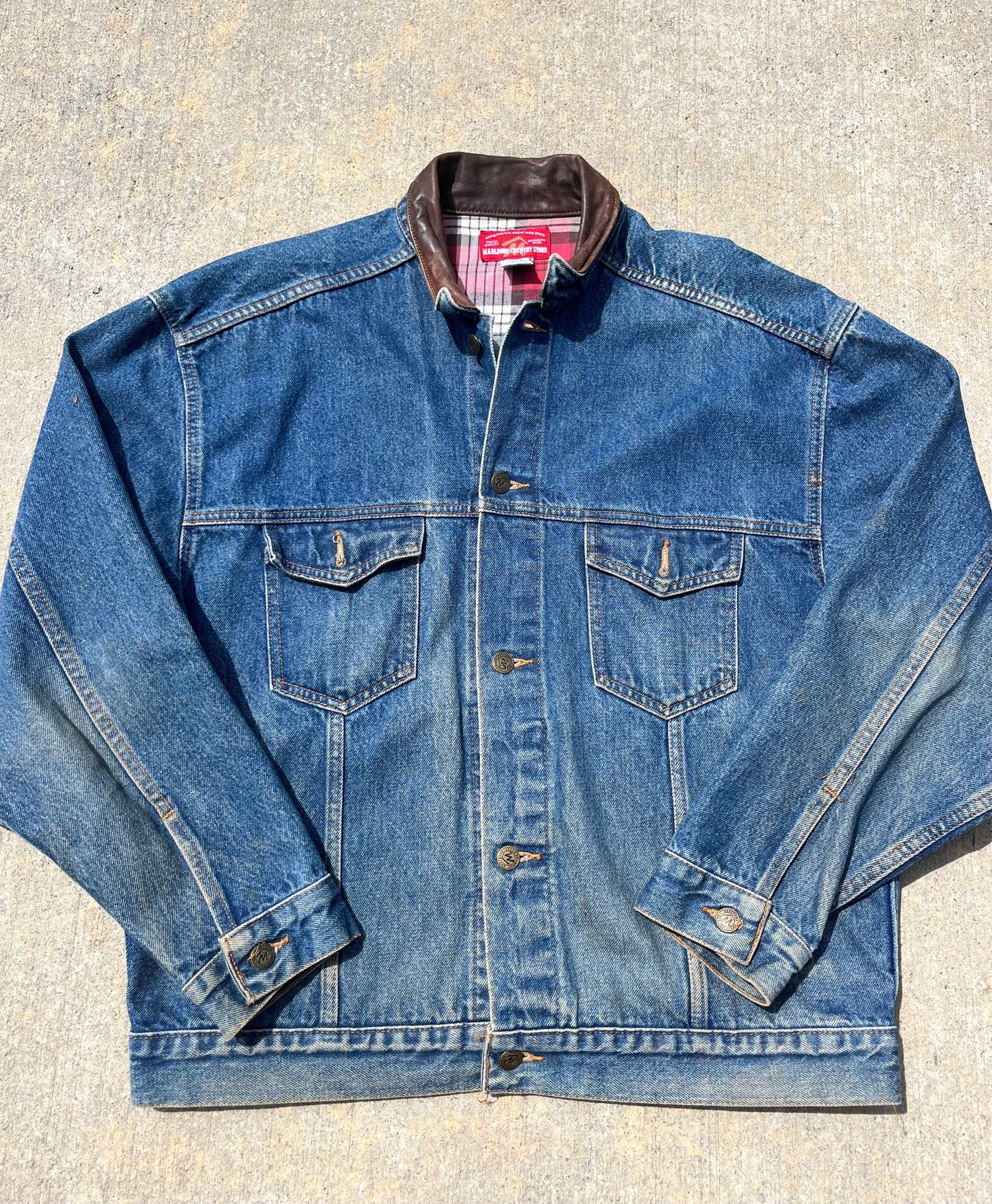 90's Marlboro Jean Jacket