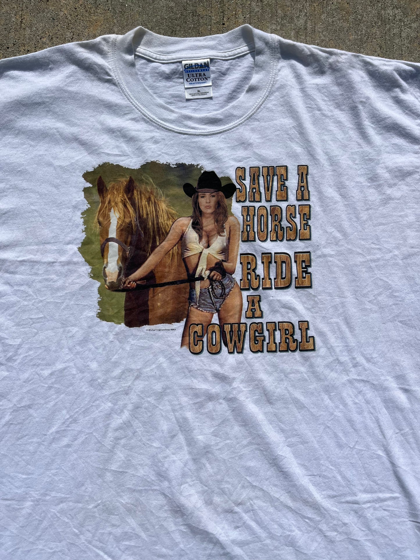 04' Save A Horse Ride A Cowgirl tee