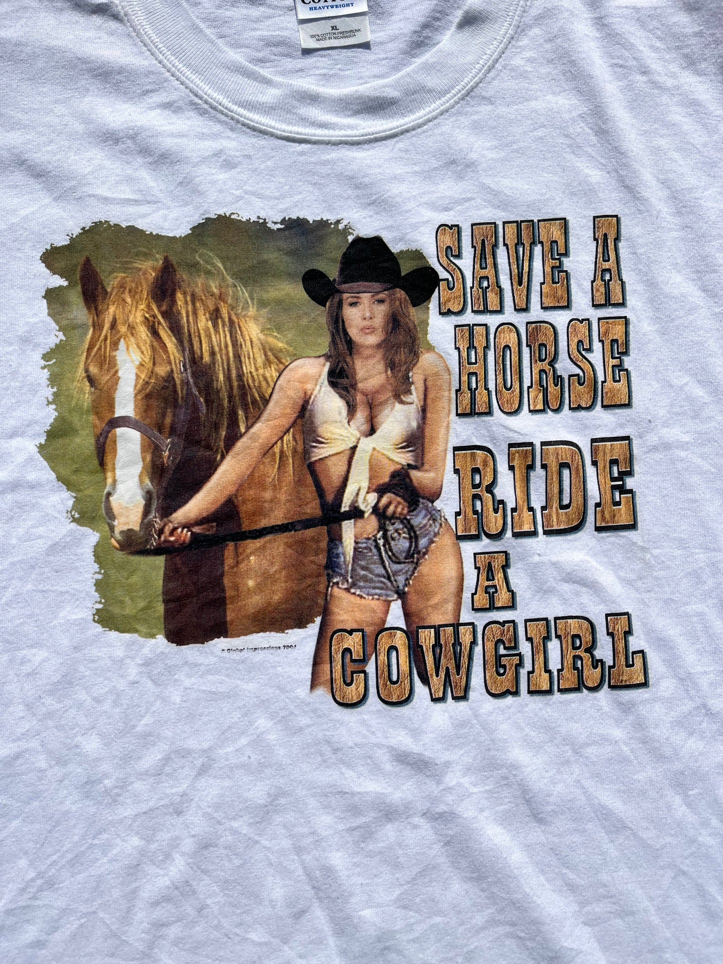 04' Save A Horse Ride A Cowgirl tee