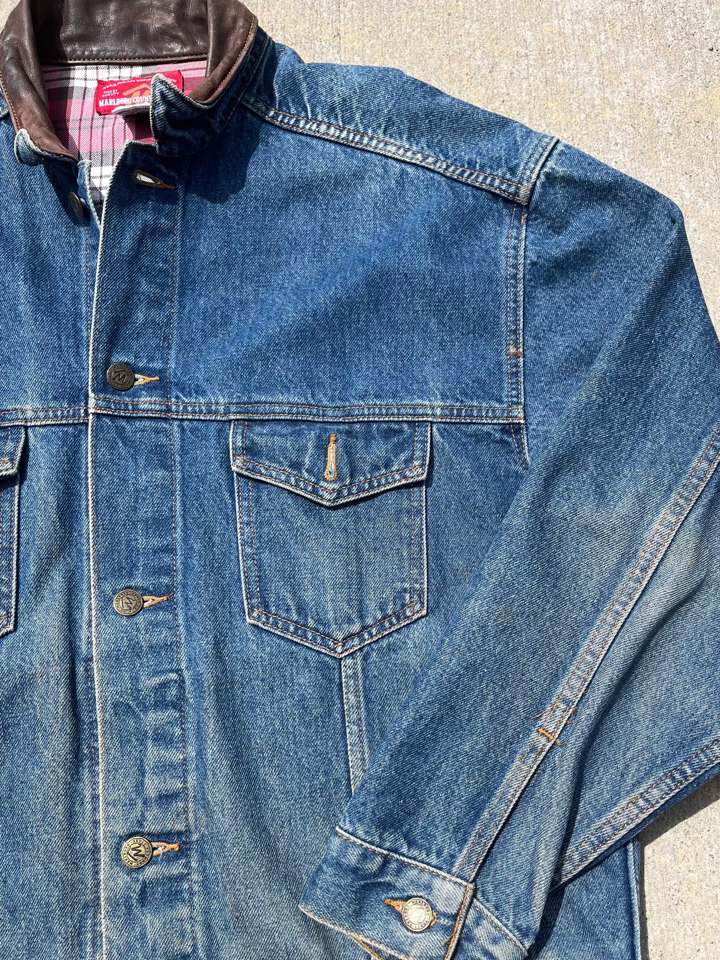90's Marlboro Jean Jacket