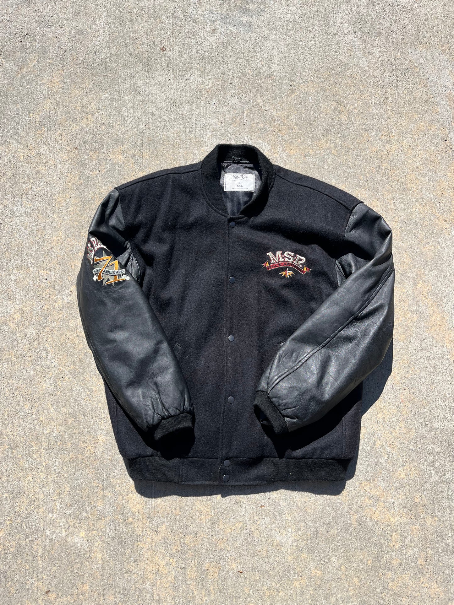 M.S.R Racing letterman