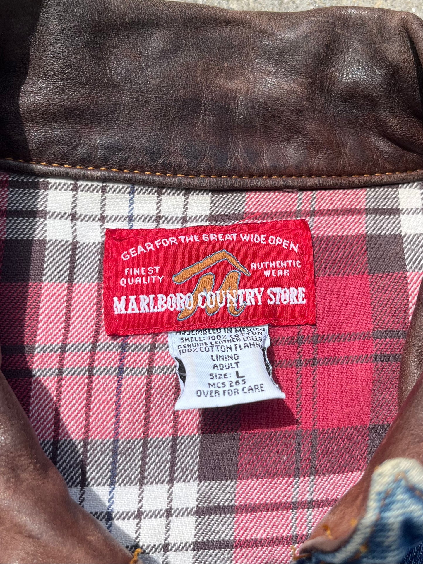 90's Marlboro Jean Jacket