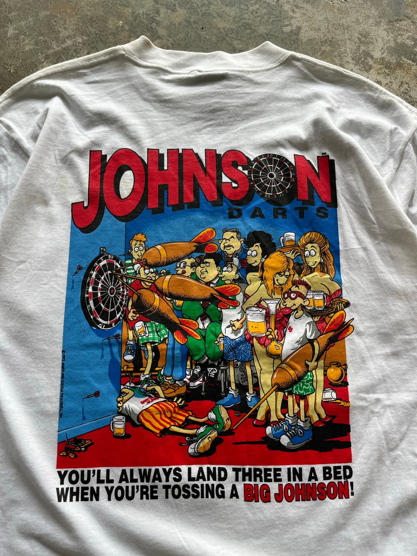 Dead Stock Big Johnson Dart Tee