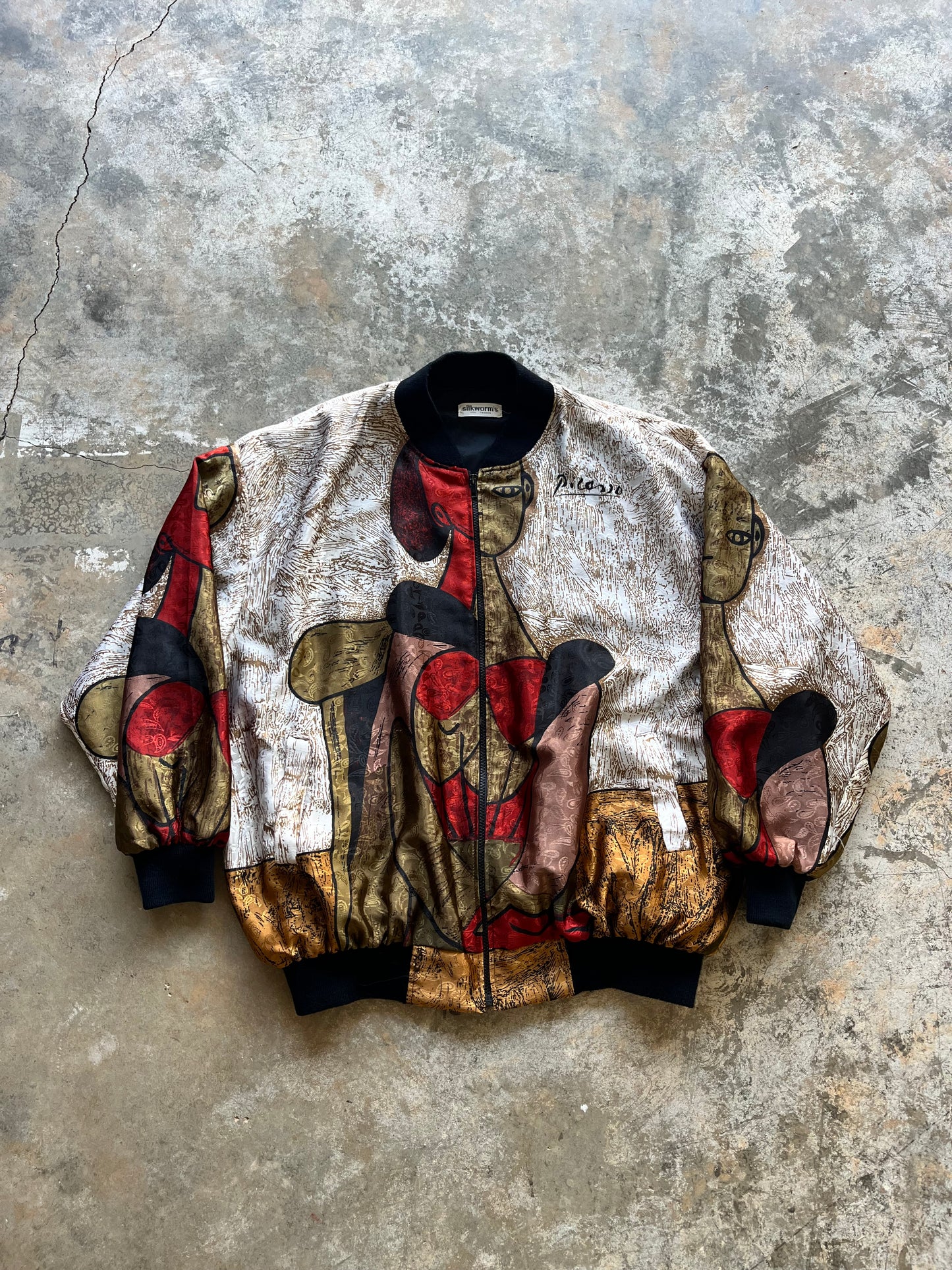 90's Picasso Bomber Jacket
