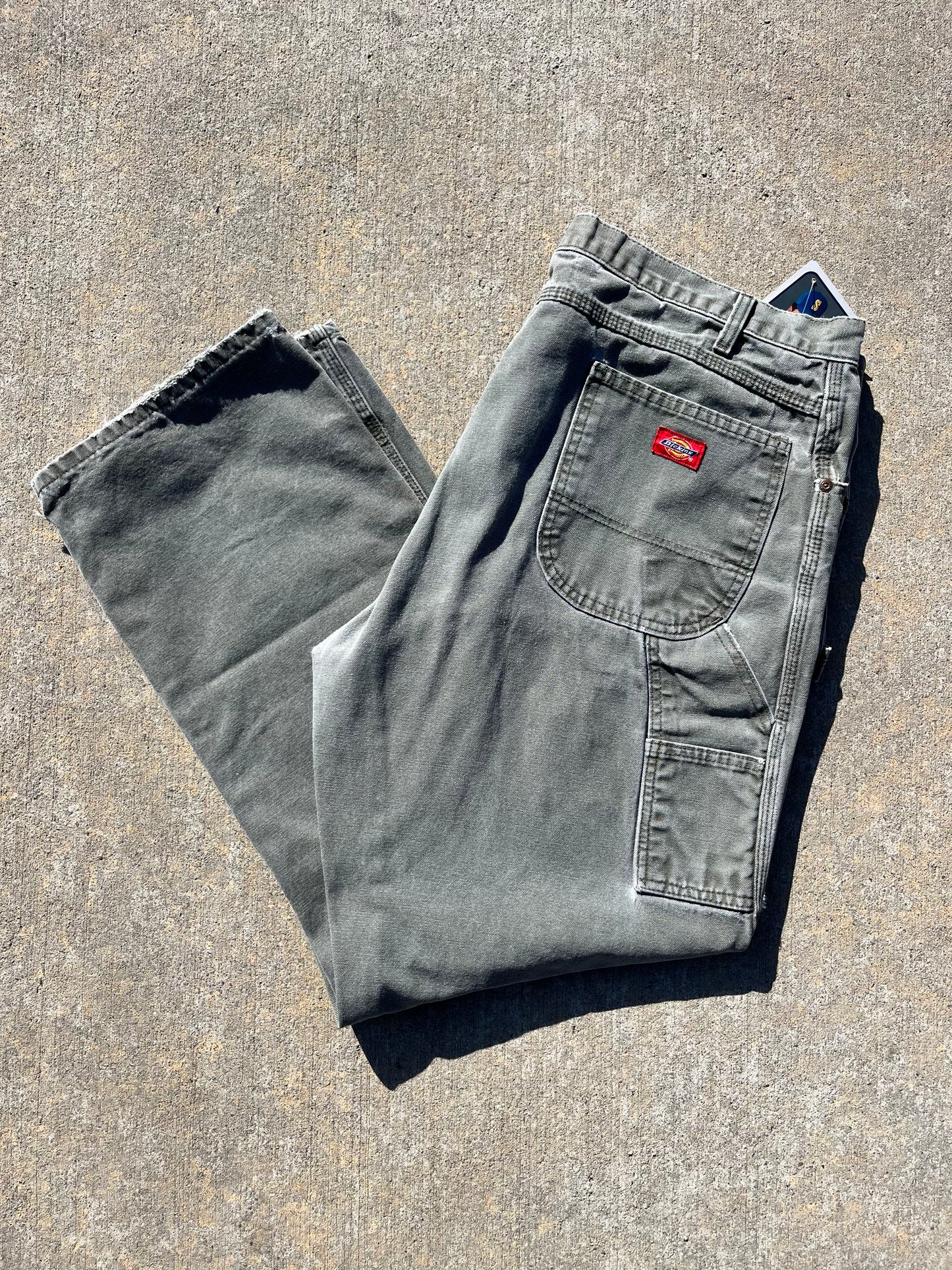 Olive Green Dickies Carpenters