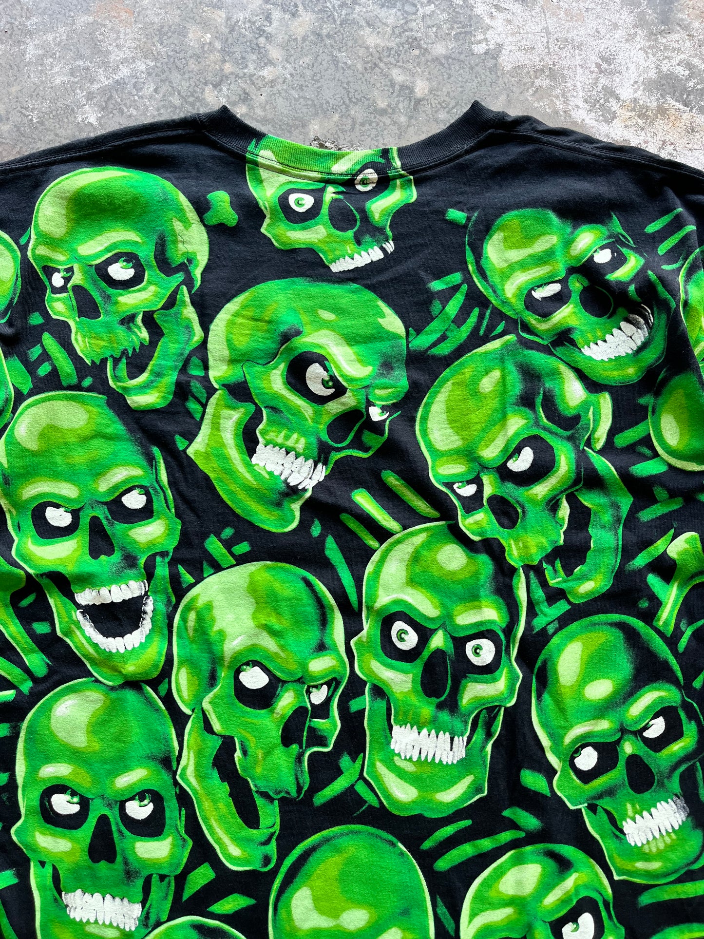 Green Skulls Tee