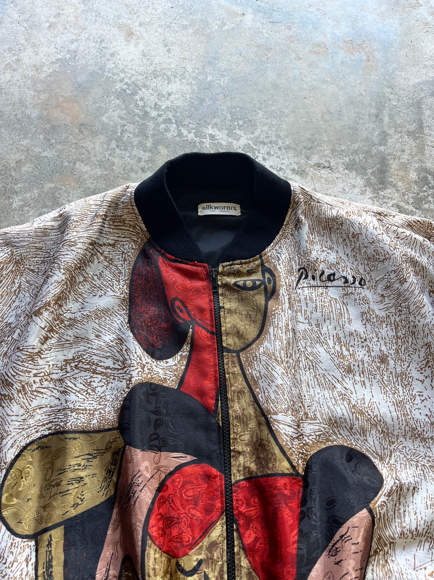90's Picasso Bomber Jacket
