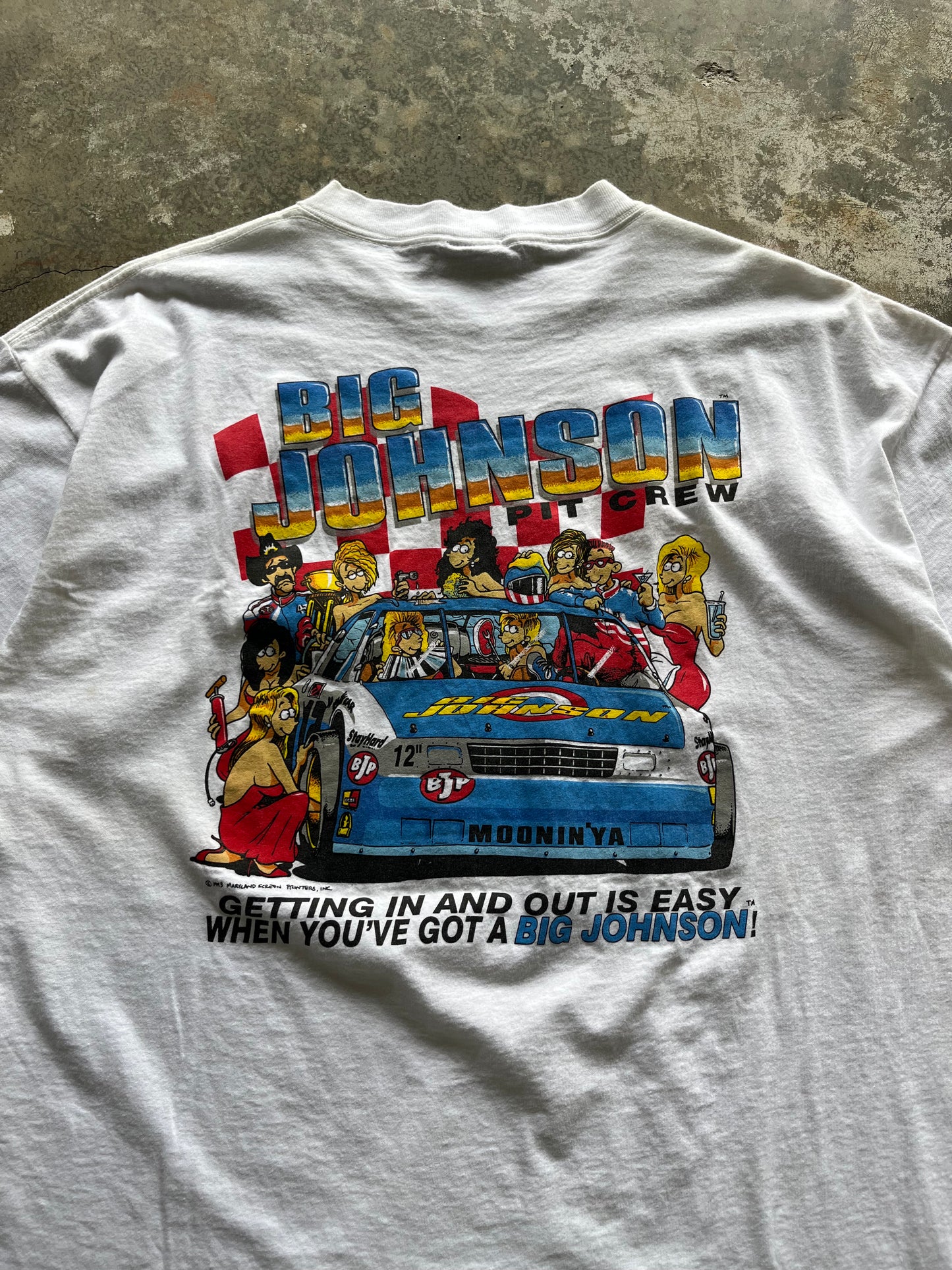 Dead Stock Big Johnson Racing Tee
