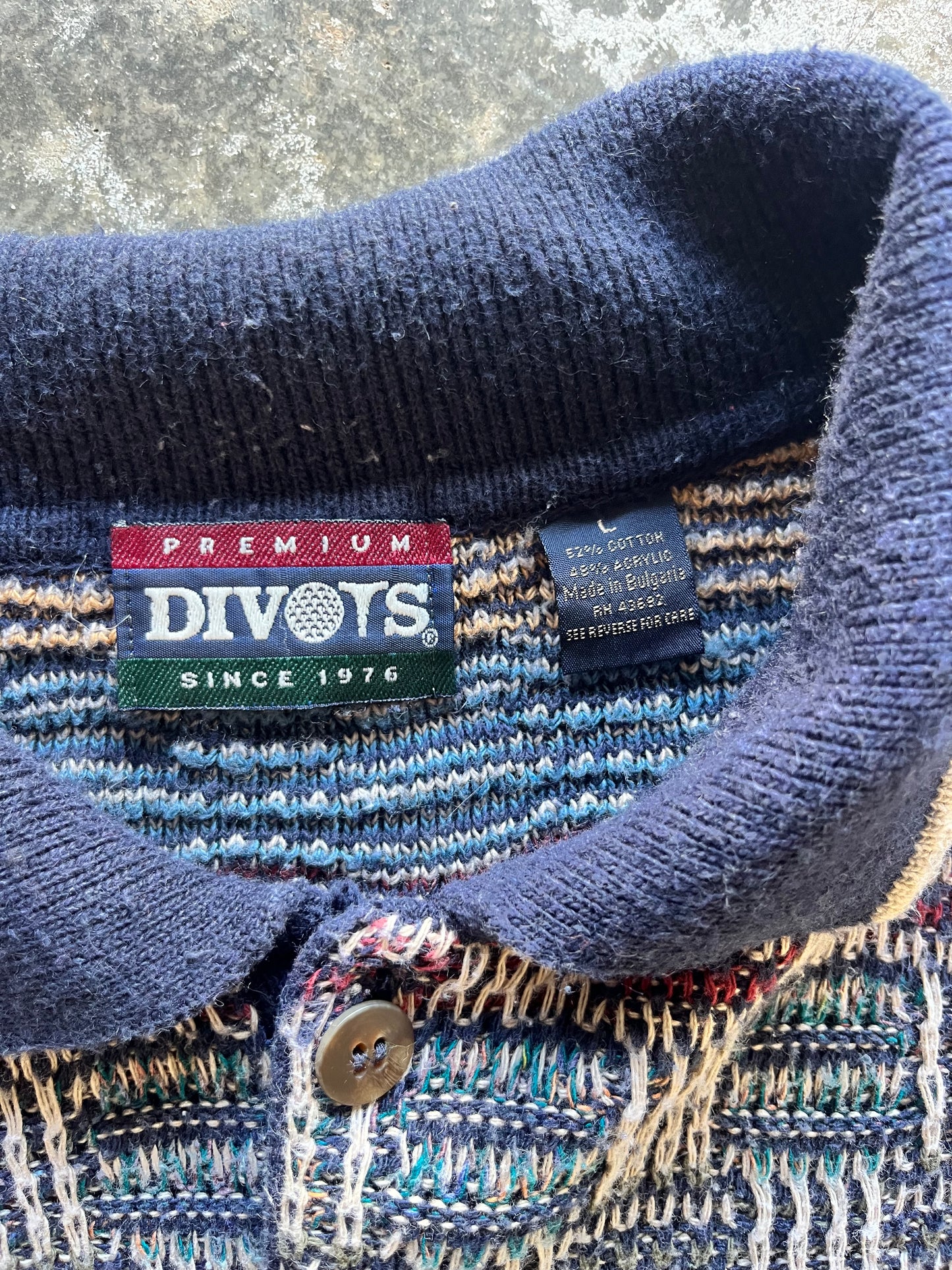 90's Golf Sweater